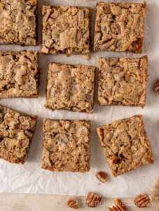 Butter tart bars.