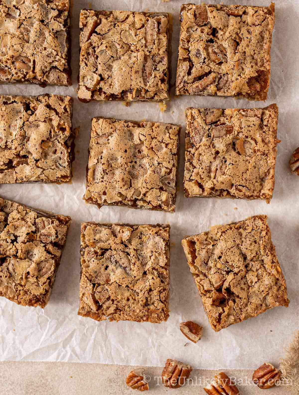 Butter tart bars.