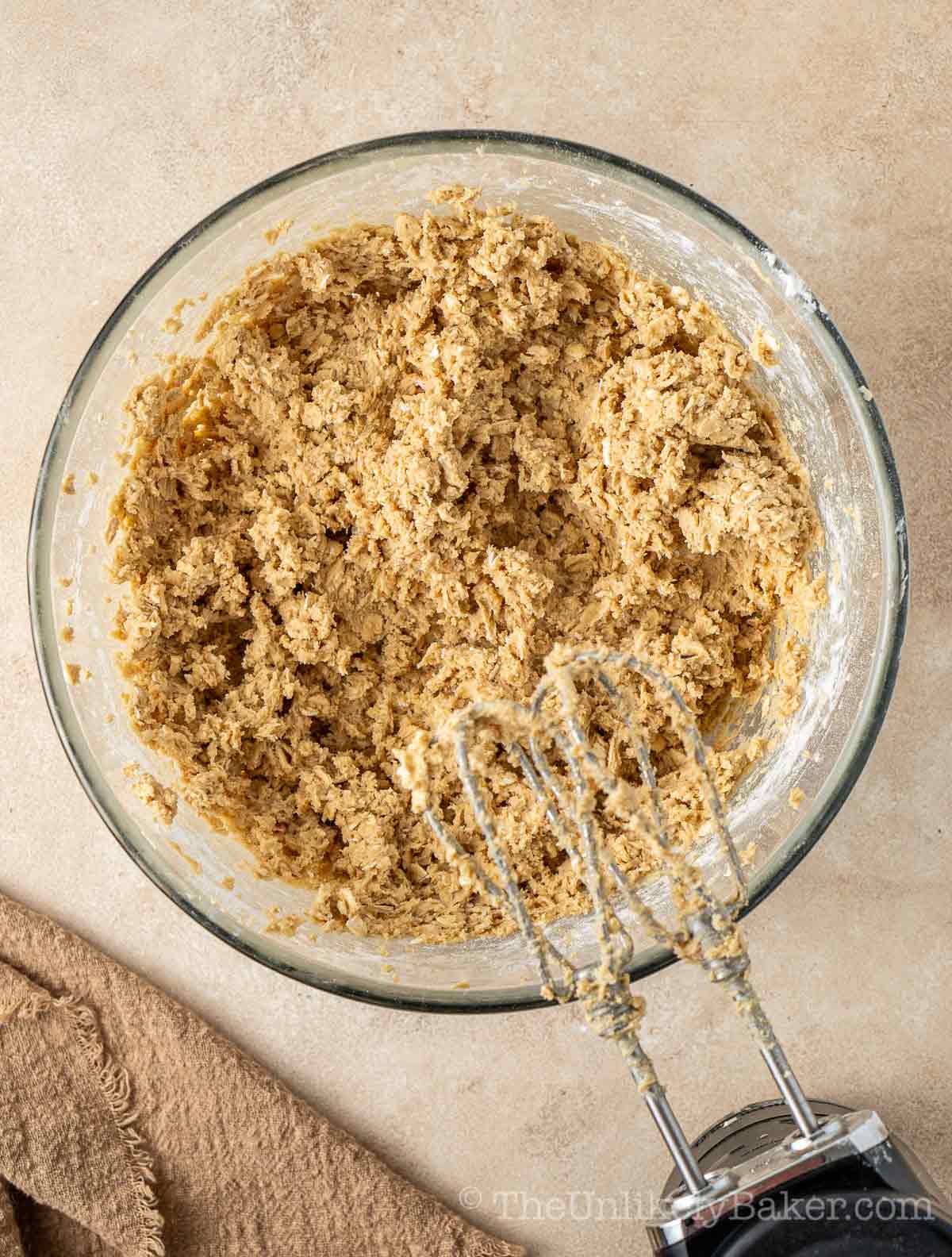 Oats batter.